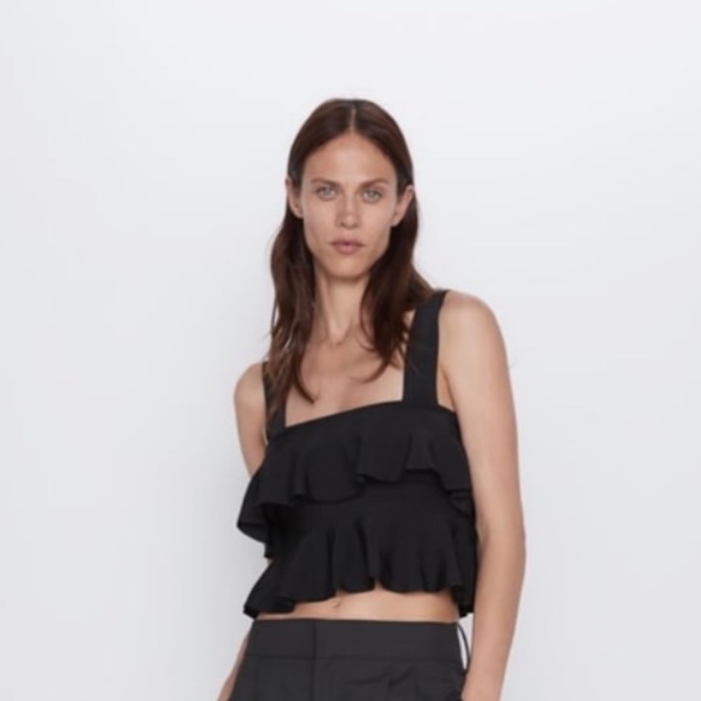 Zara cropped tank